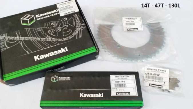 GIR SET - GEAR SET KAWASAKI KLX 150 L ORIGINAL