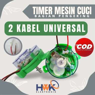 JUAL Timer Pengering / Spin Mesin Cuci 2 Tabung Universal ( Sanyo, Sanken, Denpoo, Sharp, Dll ) ORIG