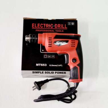 Bor Tangan listrik 6mm body kecil BB MT653 BONCHI