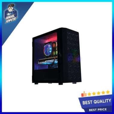 CASING PC CUBE GAMING CADIZ - BLACK