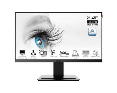 LED MONITOR MSI PRO 22" MP223 FHD 100hz