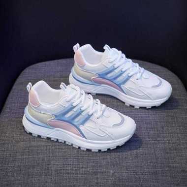 MIVASO Sepatu Sneaker Wanita Import DAPHNE AR-909 Running Shoes - Sepatu Olaharaga Cewe Santai 39 BI