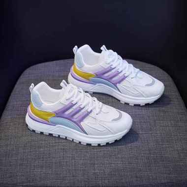 MIVASO Sepatu Sneaker Wanita Import DAPHNE AR-909 Running Shoes - Sepatu Olaharaga Cewe Santai 39 UN