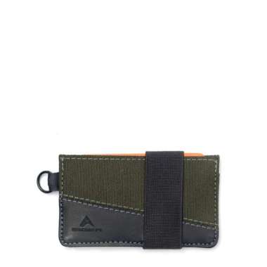 EIGER Original X PARNASSUS WALLET short wallet dompet kartu pria OLIVE