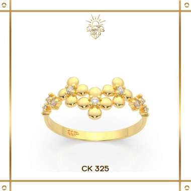 CINCIN EMAS WANITA KADAR300 (6K) & 375 (8K) CINCIN MEWAH CK 325 KADAR 8K
