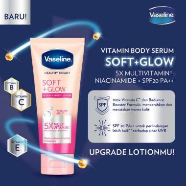 Vaseline Healthy Bright Gluta Vitamin 180ml | Vaseline Spf Firm Glow Soft Glow Hijab Protect | vasel