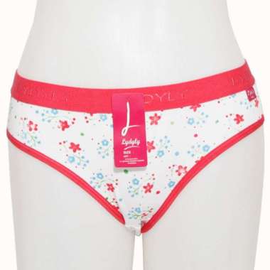 LIDILY - Celana Dalam Wanita Cd L039 Karet Lebar Cd Katun Motif Bunga