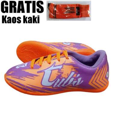 Sepatu Futsal Anak Laki Laki Usia 2 -10 Tahun PAUD TK SD SMP Kelas 1 2 3 4 5 6 7 8 9 0 Tahun-KIDZTUB