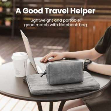 MINI POUCH HANDBAG PRIA WANITA / STORAGE TAS ORGANIZER / LEATHER WATERPROOF / KADO HADIAH ULTAH PRIA