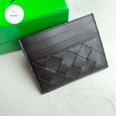 Bottega Veneta intrecciato cardholder in fondant 6cc+slot - 100% Authentic
