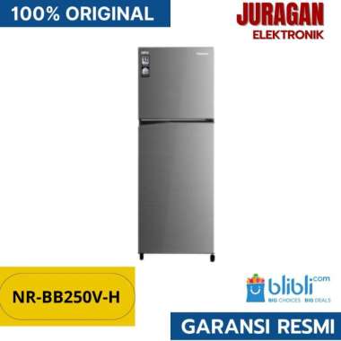 Kulkas 2 Pintu Inverter PANASONIC NR-BB250V-H 246L