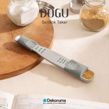 Dekoruma DOGU Sendok Takar Berbagai Ukuran - Grey