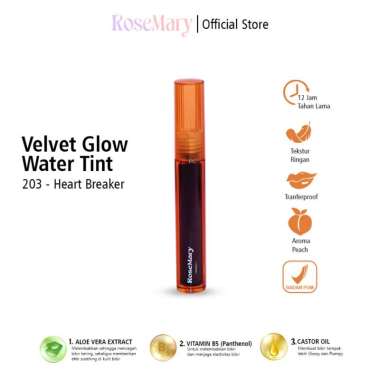 Rosemary Velvet Glow Watery Tint | Water Lip Tint & Lip Oil Serum 203