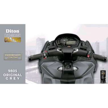 Diton premium dashboard coating original grey 9805 dc 9805 dasboard abu 400ml