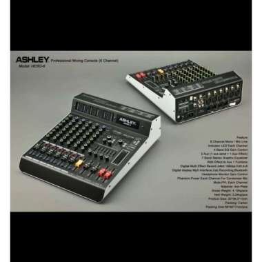 Mixer Audio ASHLEY HERO 6 HERO6 HERO-6 6 Channel ORIGINAL