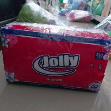 tissue jolly Pop up Kecil & jolly 250'S Tisu Jolly 560 gram