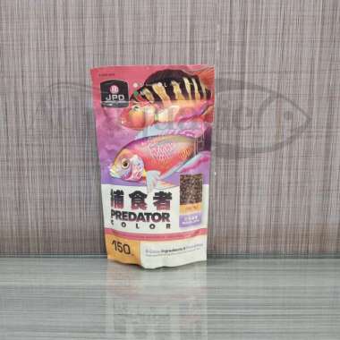 JPD PREDATOR COLOR 150GR PELET SINKING PAKAN MAKANAN IKAN PREDATOR CICHLID AFRICAN TENGGELAM