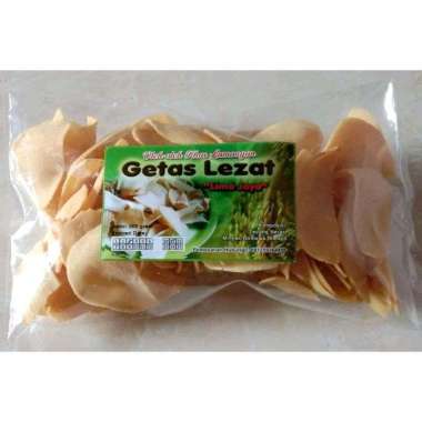 Keripik Getas Renyah - 200gr / Kripik Beras Murah / Oleh - Oleh Khas Gresik