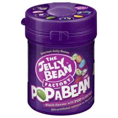 THE JELLY BEAN FACTORY POP A BEAN 100GR