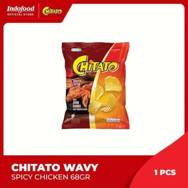 Promo Harga Chitato Snack Potato Chips Ayam Bumbu Spicy Chicken 68 gr - Blibli