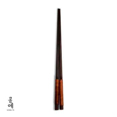 Sumpit Kayu Hitam Sumpit Kayu Coklat 23cm Hitam Hashi