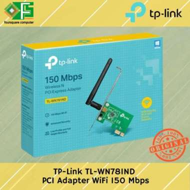 PCIe Adapter Wifi TP-Link TL-WN781ND Wireless N Penangkap Sinyal WIFI