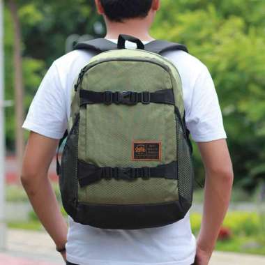Inficlo Tas Ransel Pria Distro Free Raincoat HIJKOM