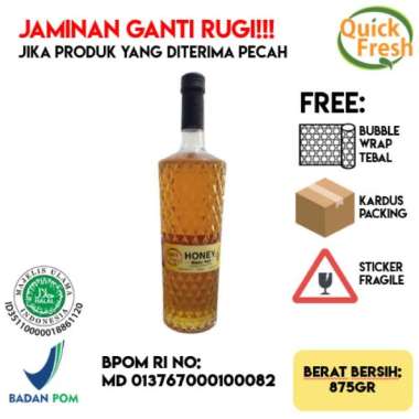 Quick Fresh Honey Bottle Diamond 875g (Botol)