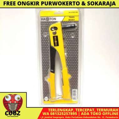 10 IN / HASTON Tang Hand Riveter Tembakan Paku Keling Aluminium