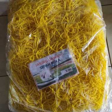 jaring gawang sepak bola 3mm 1 set