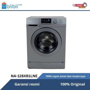 Panasonic Mesin Cuci Front Loading 8KG - NA 128XB1WNE | NA128XB1