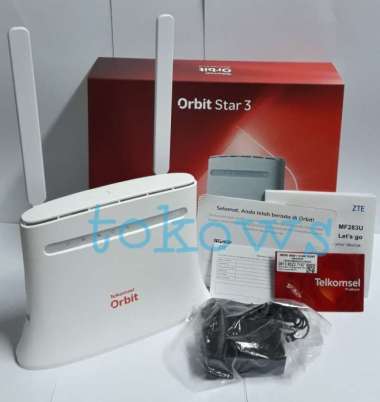 Sale Modem Wifi Telkomsel Orbit Star 3 Zte Mf283U Free 150Gb + Antena Termurah +Antena 2pcs
