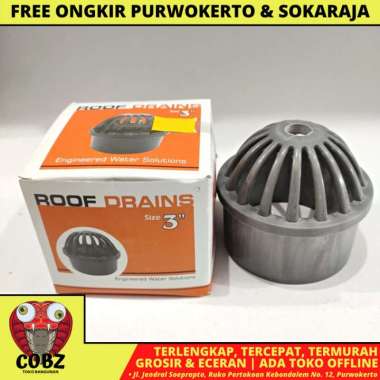 3 INCH / NM ROOF DRAIN SARINGAN ATAP TALANG PIPA AIR PLASTIK