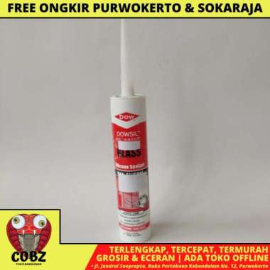 300 ML / DOWSIL SILICONE SEALANT LEM KACA ACID ASAM PER BOTOL