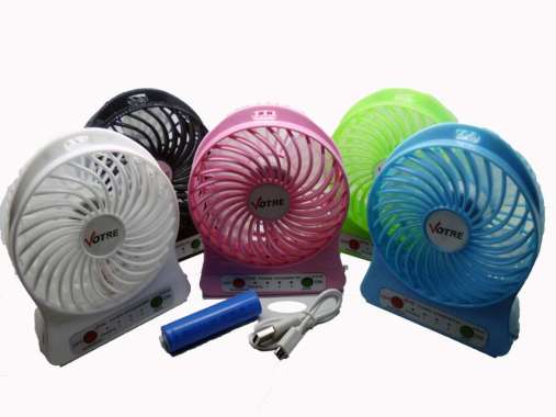 Votre YFS-04 Kipas Angin Mini USB Portable Fan Hijau