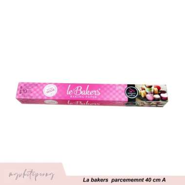 le bakers baking paper pink 40 cm