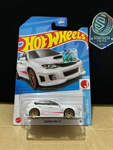 Hotwheels Subaru WRX STI Putih Factory Sealed FS 2023