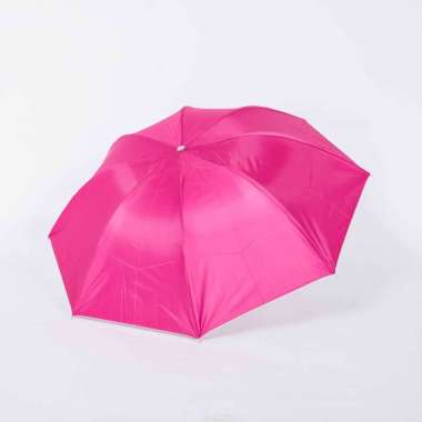 GST Payung lipat 3 polos warna / payung GRC / payung promosi - 348 PINK