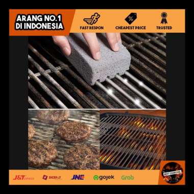Liplasting Pembersih Grill BBQ Cleaning Brick Block - Batu Pembersih