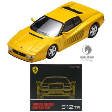 Tomica Limited Vintage Neo TLV-Neo Ferrari 512TR Yellow 512 TR