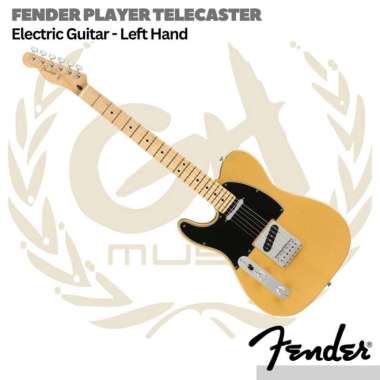 Fender Player Telecaster Left-Handed Electric Guitar Maple FB - Kidal Butterscotch