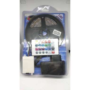 LAMPU LED STRIP RGB + REMOTE OSKA 2835