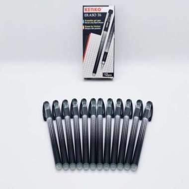 KENKO Pulpen Gel Pen Eraso 16 BISA HAPUS (1PAK)
