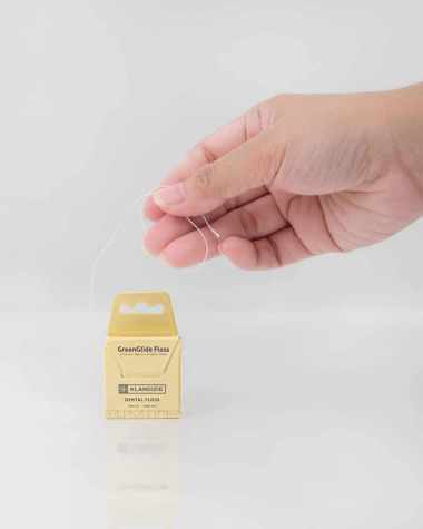 Klandizie GreenGlide Floss | Dental Floss/ Benang Gigi | Pembersih Gigi | Plant-base Dental Floss