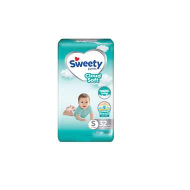 SWEETY SILVER PANTS (KEMASAN KECIL) SWEETY SILVER L26