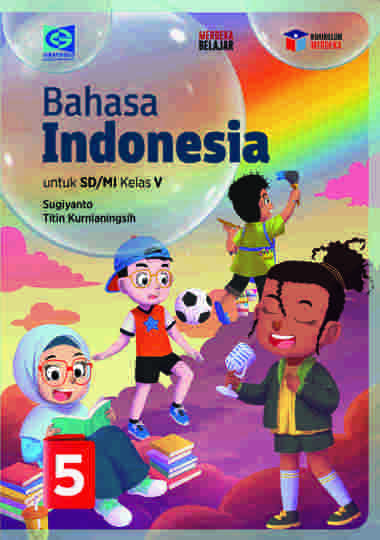 Buku Bahasa indonesia Kelas 5 SD Kurikulum Merdeka Grafindo