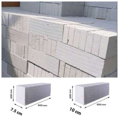 Bata Ringan Hebel Eceran Hebel 10 cm