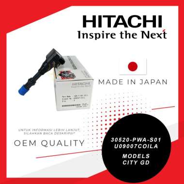 Ignition CoiL HONDA City GD / Jazz GD3 - IDSI HITACHI MADE IN JAPAN