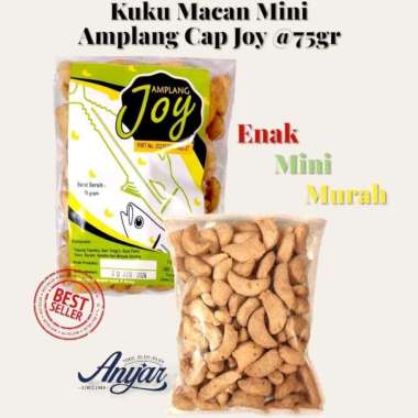 Kuku Macan Mini Amplang Ikan Tenggiri cap Joy @75gr