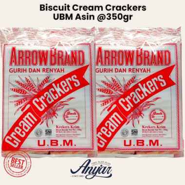 Biscuit Cream Creackers UBM Asin Original @350gr